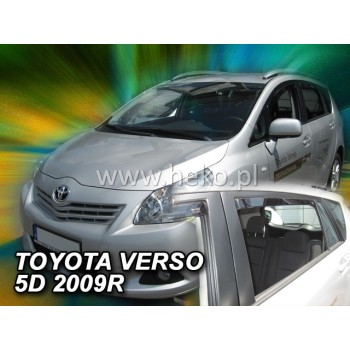 Ανεμοθραύστες Toyota Verso (2009-2018) - 4 τμχ εμπρός και πίσω, Heko