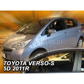 Ανεμοθραύστες Toyota Verso -S (2010-2017) - 2 τμχ εμπρός, Heko
