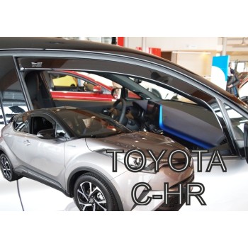 Ανεμοθραύστες Toyota C-HR (2016-2023) 5 πορτο- 2 τμχ εμπρός, Heko