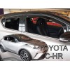 Ανεμοθραύστες Toyota C-HR (2016-2023) - 4 τμχ εμπρός και πίσω, Heko