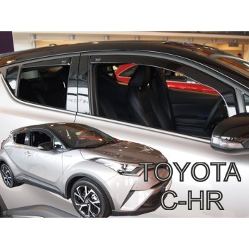 Ανεμοθραύστες Toyota C-HR (2016-2023) - 4 τμχ εμπρός και πίσω, Heko