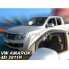 Ανεμοθραύστες VW Amarok (2009-2022) - 2 τμχ. εμπρός, Heko