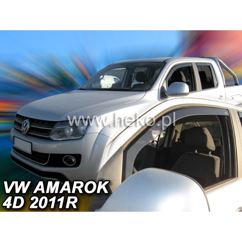 Ανεμοθραύστες VW Amarok (2009-2022) - 2 τμχ. εμπρός, Heko