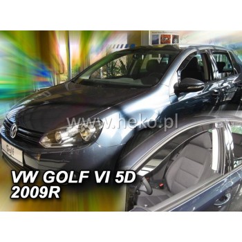 Ανεμοθραύστες Vw Golf 6 (2008-2012) 5 πορτο - 2 τμχ. εμπρός, Heko Ανεμοθραύστες Vw Golf 6 (2008-2012) 5 πορτο - 2 τμχ. εμπρός, Heko