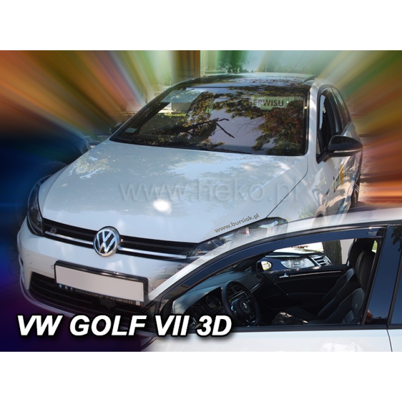 Ανεμοθραύστες Vw Golf 7 (2012-2020) 3 πορτο 2 τμχ. εμπρός, Heko
