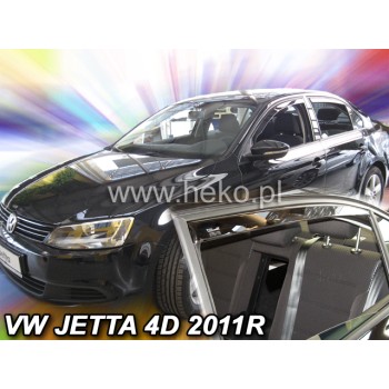 Ανεμοθραύστες Vw Jetta (2011-2018) sedan - 4 τμχ εμπρός και πίσω, Heko