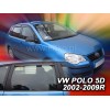 Ανεμοθραύστες Vw Polo (2002-2009) 5 πορτο - 4 τμχ εμπρός και πίσω, Heko