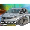 Ανεμοθραύστες Seat Alhambra /Vw Sharan (2010-2020) 5 πορτο - 2 τμχ εμπρός, Heko