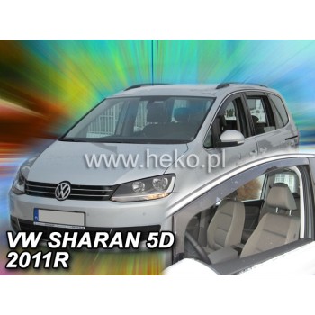 Ανεμοθραύστες Seat Alhambra /Vw Sharan (2010-2020) 5 πορτο - 2 τμχ εμπρός, Heko