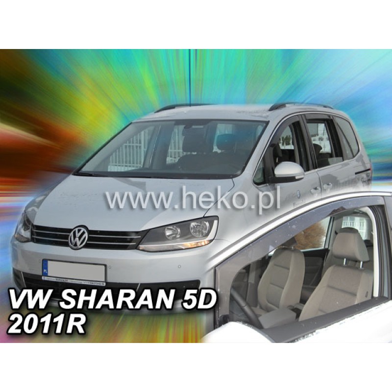 Ανεμοθραύστες Seat Alhambra /Vw Sharan (2010-2020) 5 πορτο - 2 τμχ εμπρός, Heko