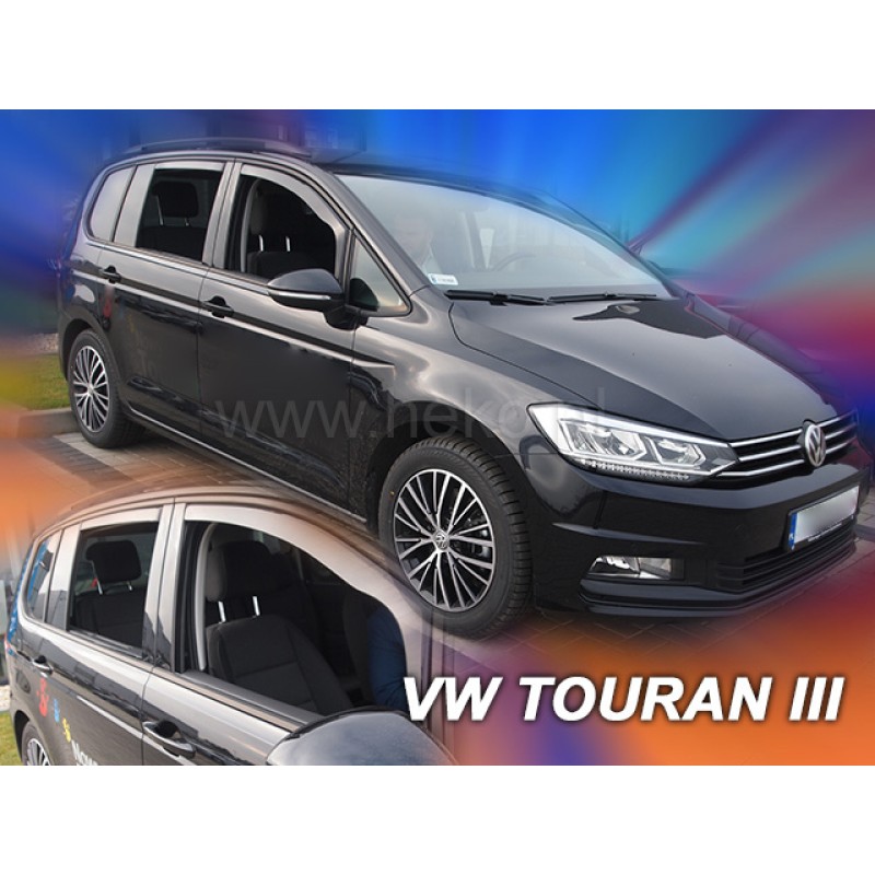 Ανεμοθραύστες Vw Touran (2015+) - 4 τμχ. εμπρός και πίσω, Heko