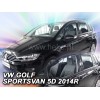 Ανεμοθραύστες Vw Golf Sportsvan (2014-2020) - 4 τμχ. εμπρός και πίσω, Heko