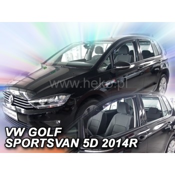 Ανεμοθραύστες Vw Golf Sportsvan (2014-2020) - 4 τμχ. εμπρός και πίσω, Heko Ανεμοθραύστες Vw Golf Sportsvan (2014-2020) - 4 τμχ. εμπρός και πίσω, Heko