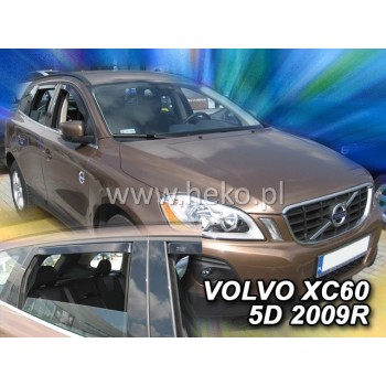 Ανεμοθραύστες Volvo XC60 (2008-2017) 5 πορτο - 2 τμχ. εμπρός, Heko