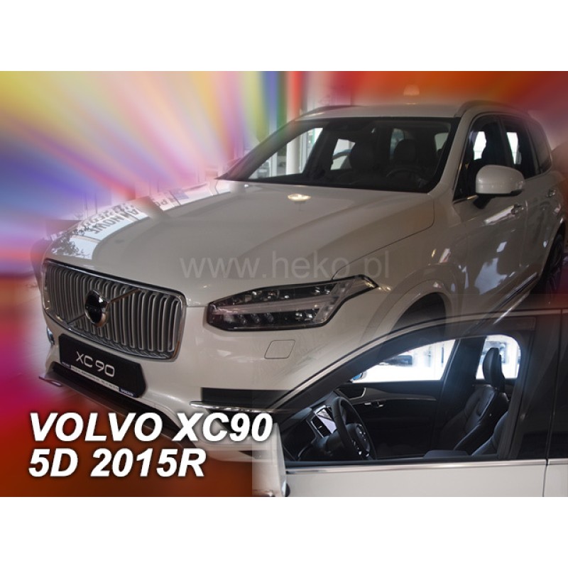Ανεμοθραύστες Volvo XC90 (2015+) 5 πορτο - 2 τμχ εμπρός, Heko