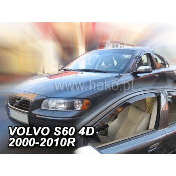 Ανεμοθραύστες Volvo S60 (2000-2010) sedan - 2 τμχ. εμπρός, Heko