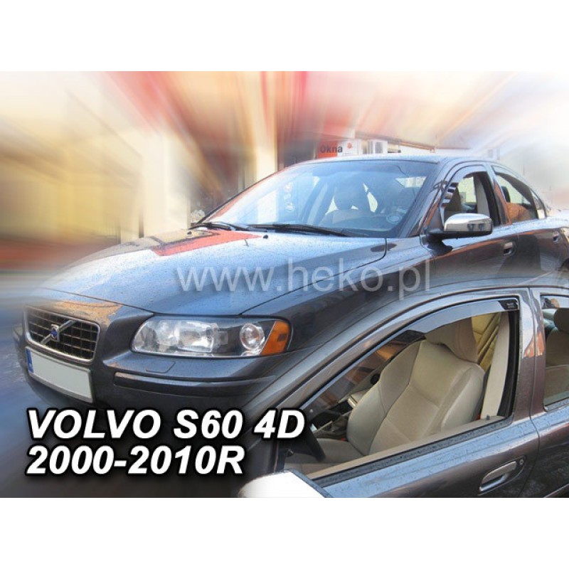Ανεμοθραύστες Volvo S60 (2000-2010) sedan - 2 τμχ. εμπρός, Heko