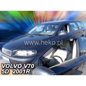 Ανεμοθραύστες Volvo V70/XC70 (2000-2007) - 2 τμχ εμπρός, Heko
