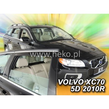 Ανεμοθραύστες Volvo V/XC70 (2007-2016) 5 πορτο - 4 τμχ εμπρός και πίσω, Heko