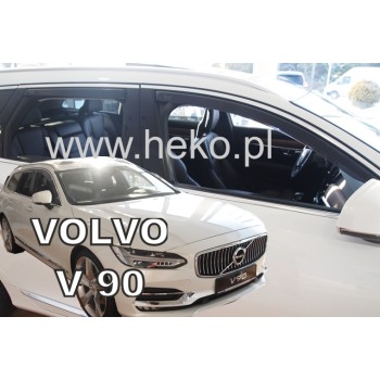 Ανεμοθραύστες Volvo V90 (2016+) 5 πορτο - 4 τμχ εμπρός και πίσω, Heko