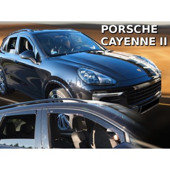 Ανεμοθραύστες Porsche Cayenne (2010-2017) - 4 τμχ εμπρός και πίσω, Heko