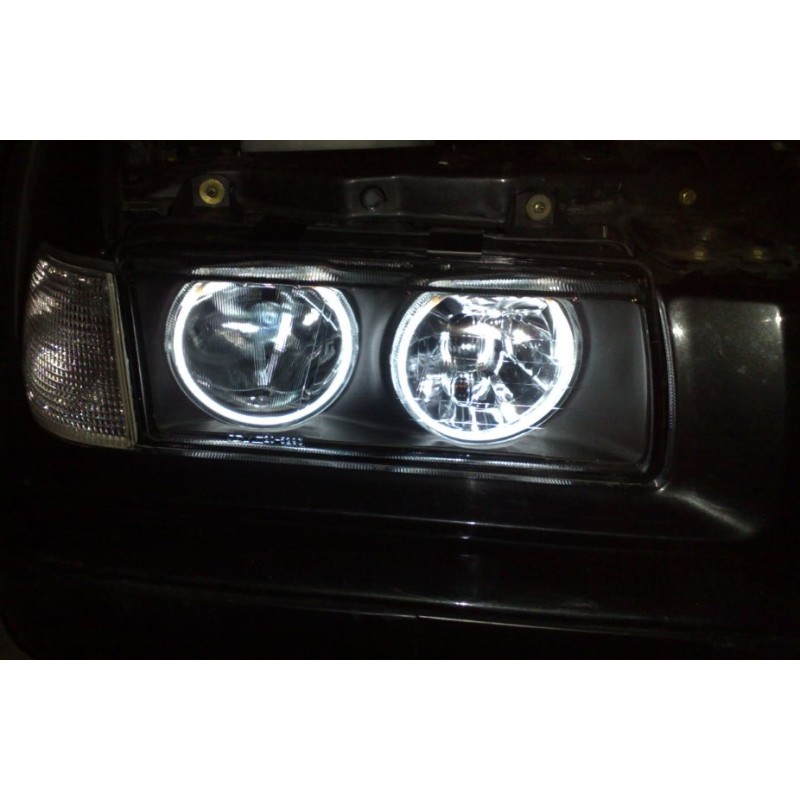 Angel eyes BMW E36 / E38 / E39 CCFL - κίτρινο χρώμα