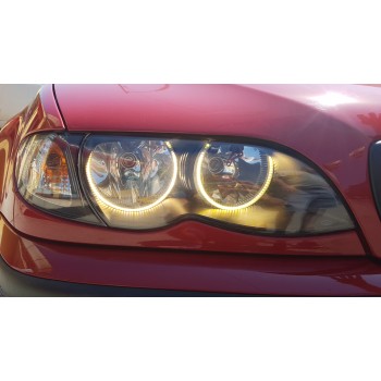 Δαχτυλίδια led BMW E36 / E38 / E39 angel eyes με 60 led - κίτρινο χρώμα Δαχτυλίδια led BMW E36 / E38 / E39 angel eyes με 60 led - κίτρινο χρώμα