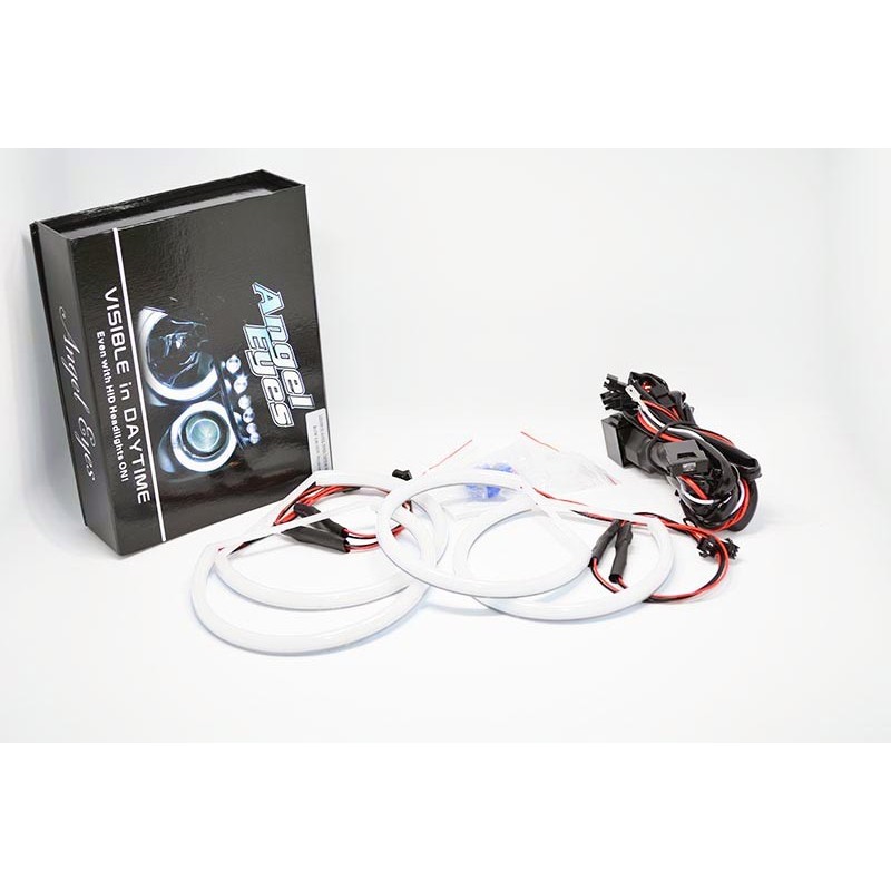 Δαχτυλίδια BMW E46 coupe (1998-2003) / BMW E46 Sedan, Combi (1998-2005) angel eyes - lightbar design - κόκκινα