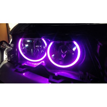 RGB δαχτυλίδια angel eyes led για BMW E46 coupe (2003+) - με εναλλαγή χρωμάτων RGB δαχτυλίδια angel eyes led για BMW E46 coupe (2003+) - με εναλλαγή χρωμάτων