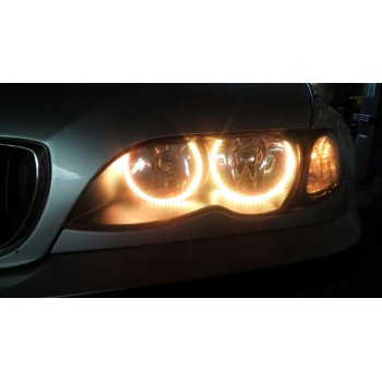 RGB δαχτυλίδια angel eyes led για BMW E46 coupe (2003+) - με εναλλαγή χρωμάτων RGB δαχτυλίδια angel eyes led για BMW E46 coupe (2003+) - με εναλλαγή χρωμάτων