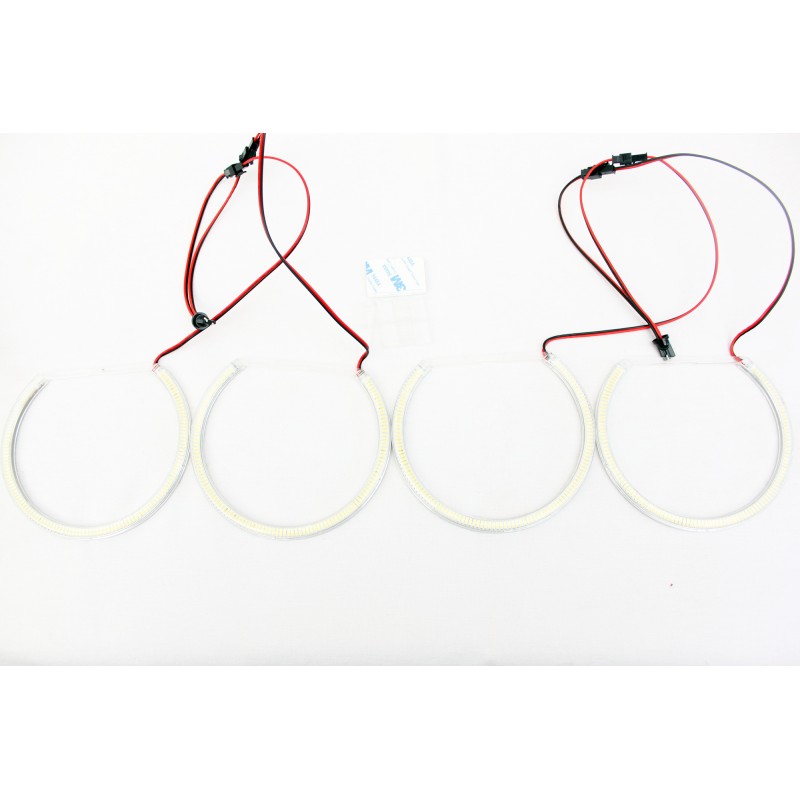 Δαχτυλίδια BMW E46 Compact (2001-2005) - angel eyes με 140 led
