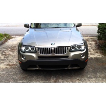 Δαχτυλίδια BMW X3 (2004-2007) angel eyes - Λευκό χρώμα Δαχτυλίδια BMW X3 (2004-2007) angel eyes - Λευκό χρώμα