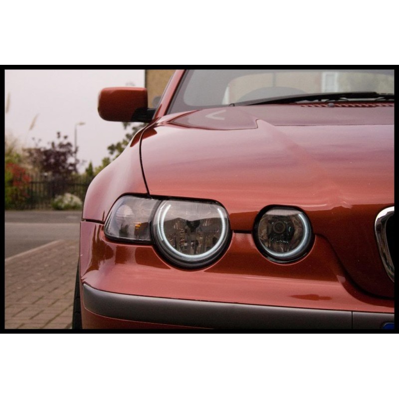 Angel eyes CCFL για BMW E46 compact (2001-2005) CCFL - λευκά