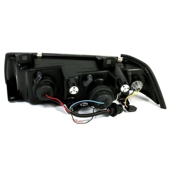 Φανάρια εμπρός BMW E36 (1991-1999) 2d coupe angel eyes - chrome , με λάμπες (Η1) - σετ 2τμχ. Φανάρια εμπρός BMW E36 (1991-1999) 2d coupe angel eyes - chrome , με λάμπες (Η1) - σετ 2τμχ.