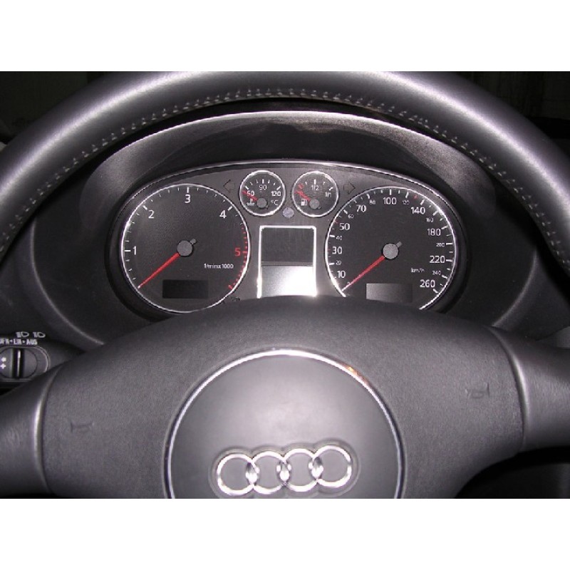 Δαχτυλίδια καντράν Audi A3 (1996-2003) / Audi A4 B5 (1995-2001) / A6 (1997-2004) - χρωμίου