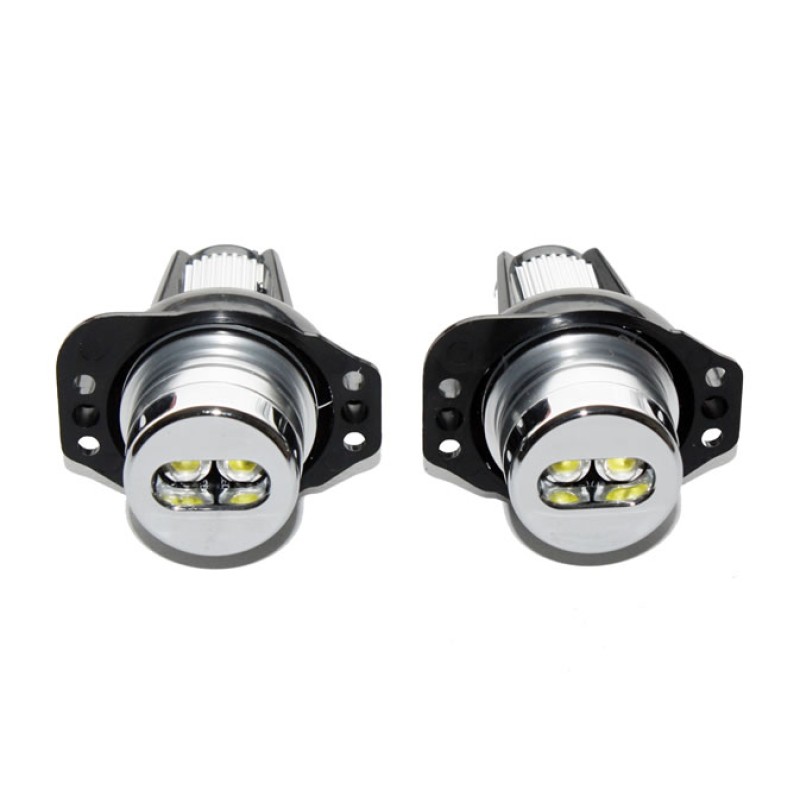 Angel eyes BMW E90 / E91 10W Led - μπλε χρώμα - 2τμχ.