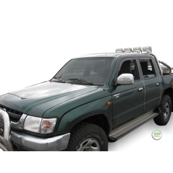 Ανεμοθραύστες Toyota Hilux (2005-2015) 4 πορτο - 4 τμχ. εμπρός και πίσω, Heko Ανεμοθραύστες Toyota Hilux (2005-2015) 4 πορτο - 4 τμχ. εμπρός και πίσω, Heko