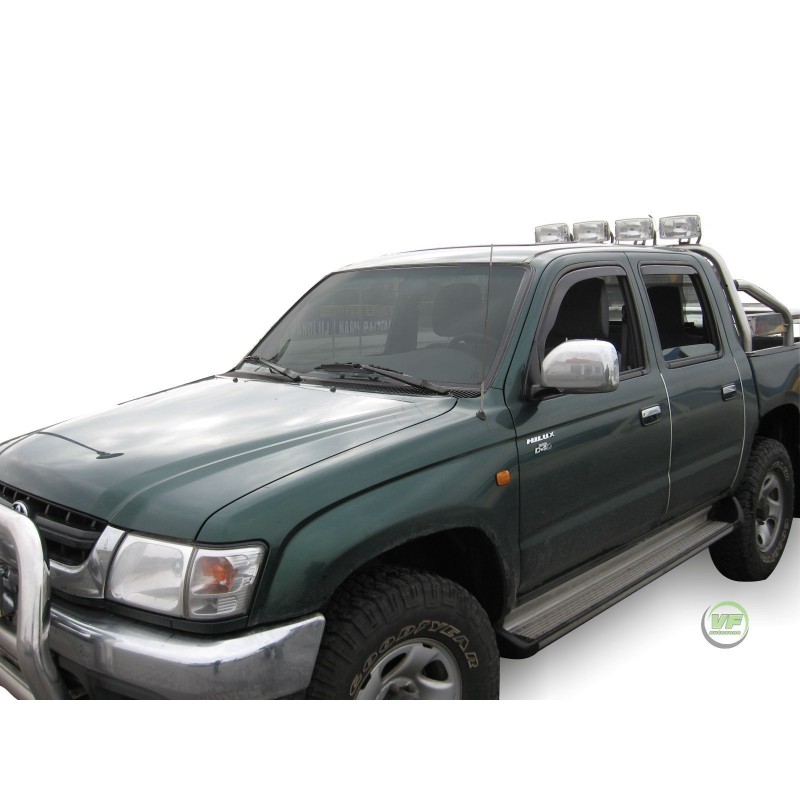 Ανεμοθραύστες Toyota Hilux (2005-2015) 4 πορτο - 4 τμχ. εμπρός και πίσω, Heko