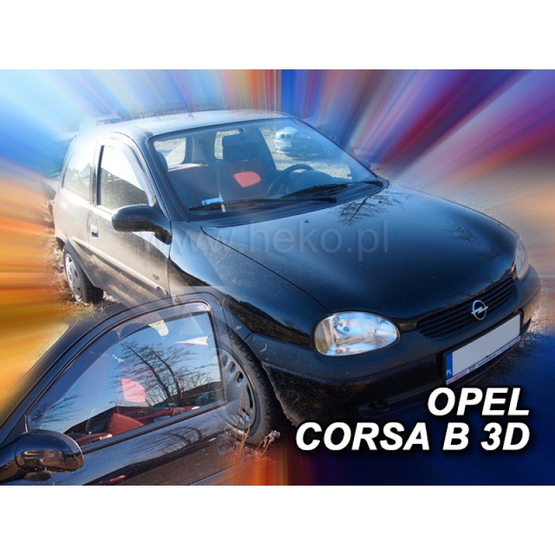 Ανεμοθραύστες Opel Corsa A (1983-1993) 5 πορτο - 2 τμχ. εμπρός, Heko