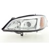 Φανάρια εμπρός Opel Astra G (1998-2004) - chrome , χωρίς λάμπες (Η7) - σετ 2τμχ.
