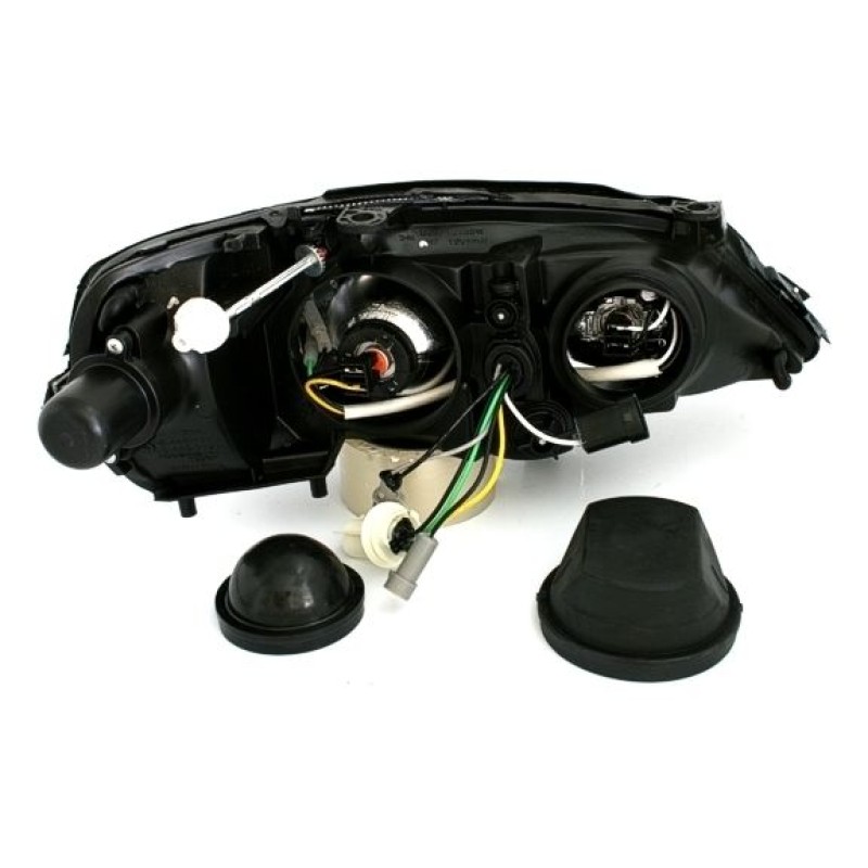 Φανάρια εμπρός Opel Astra G (1998-2004) - chrome , χωρίς λάμπες (Η7) - σετ 2τμχ.