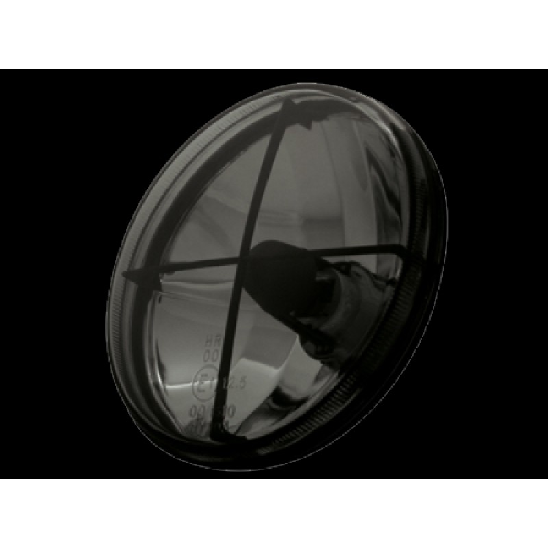 Φανάρια εμπρός Vw Golf II (1983-1993) με σταυρό - μαύρα chrome εσωτερικά , χωρίς λάμπες (Η 3 ) - σετ 2τμχ.