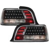 Πίσω φανάρια led BMW E36 (1991-1999) sedan - μαύρα - σετ 2τμχ.