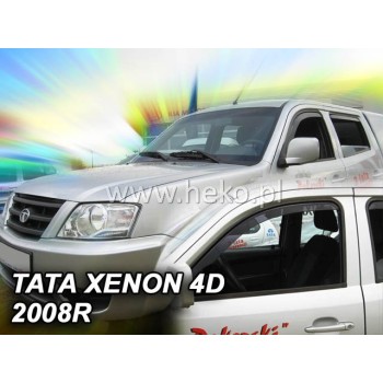 Ανεμοθραύστες Tata Xenon (2007+) 4 πορτο - 2τμχ. εμπρός, Heko