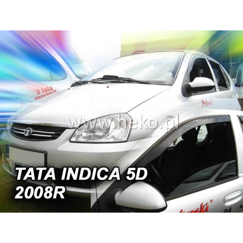 Ανεμοθραύστες Tata Indica V2 (2007+) Indigo (2002+) 5 πορτο - 2τμχ. εμπρός, Heko