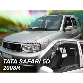 Ανεμοθραύστες Tata Safari (2006-2020) 5 πορτο - 2τμχ. εμπρός, Heko