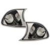 Φλας φαναριού BMW E46 coupe (2001-2003) - χρωμίου - σετ 2τμχ.