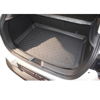 Πατάκι πορτ-μπαγκάζ Mazda CX 3 SUV 5 door (2015-2021) for upper (also with subwoofer) and lower (only without subwoofer) position of height adjustable boot floor - 1τμχ. Πατάκι πορτ-μπαγκάζ Mazda CX 3 SUV 5 door (2015-2021) for upper (also with subwoofer) and lower (only without subwoofer) position of height adjustable boot floor - 1τμχ.