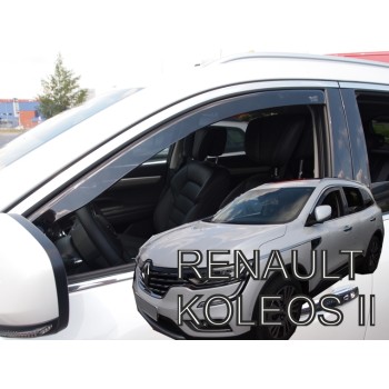 Ανεμοθραύστες Renault Koleos (2016-2023) - 2 τμχ εμπρός, Heko