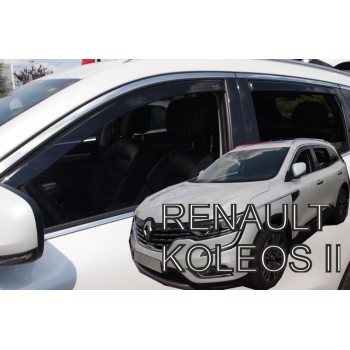 Ανεμοθραύστες Renault Koleos (2016-2023) - 4 τμχ εμπρός εμπρός και πίσω, Heko